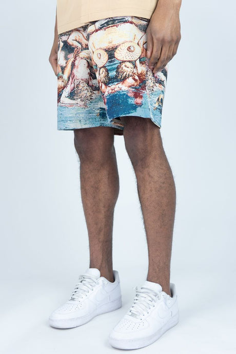 REBEL MINDS REBEL LIFE TAPESTRY SHORT SET