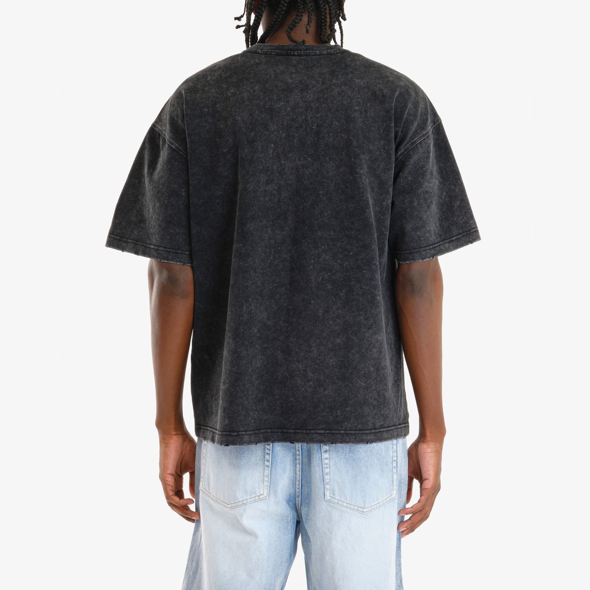 COPPER RIVET ACID WASH REVENGE T-SHIRT MULTI COLORS