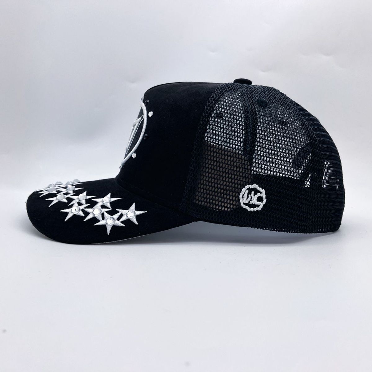 Hudson Diamond 777 Suede Trucker Hat Multi Colors | Drip Nation IL