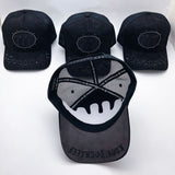 Hudson Diamond 777 Suede Trucker Hat Multi Colors