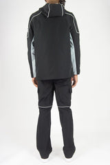 REBEL MINDS RACING ANORAK NYLON STACKED JOGGER MULTI COLORS