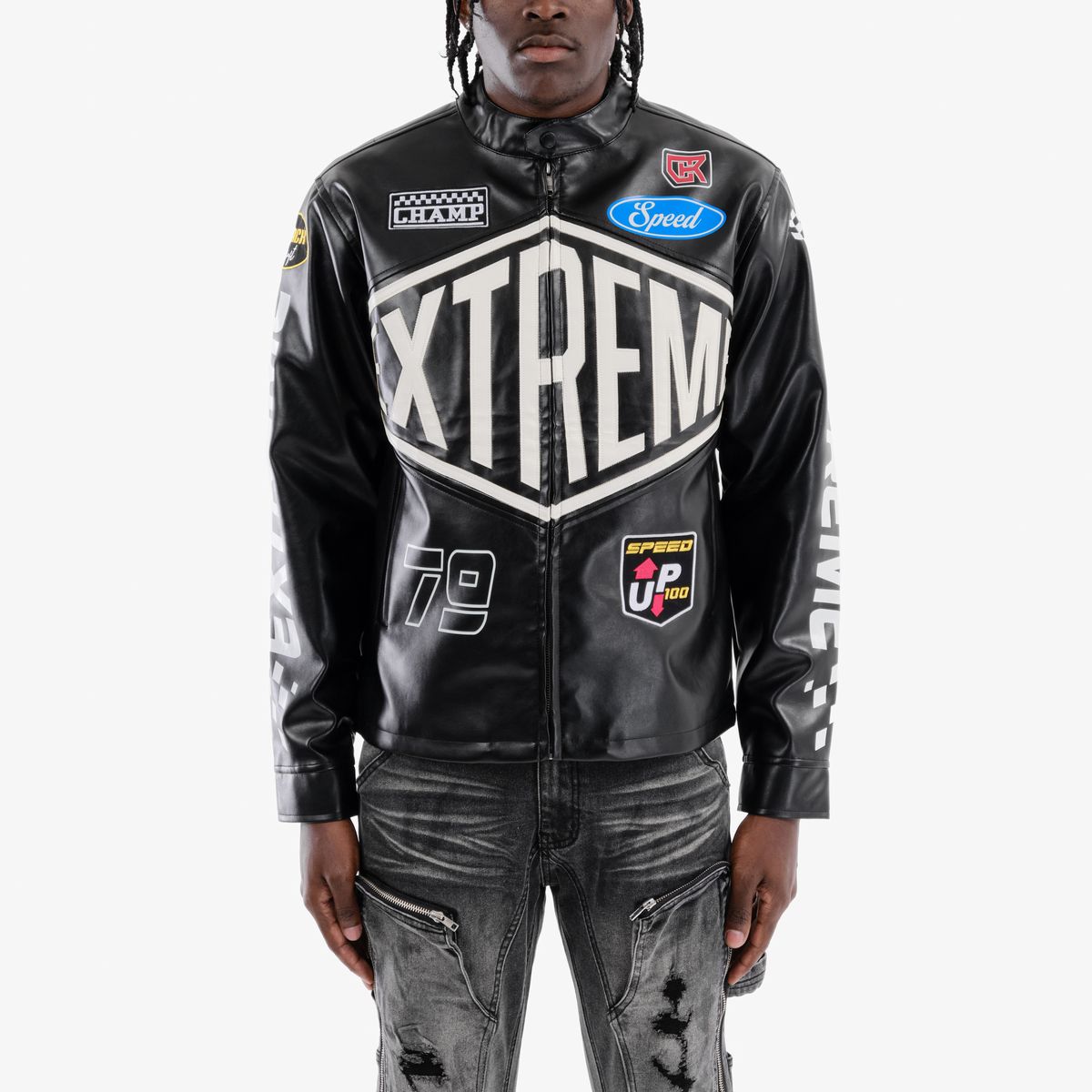 Copper Rivet Extreme Racing Jacket Multi Colors