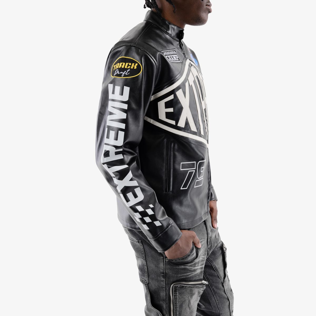 Copper Rivet Extreme Racing Jacket Multi Colors