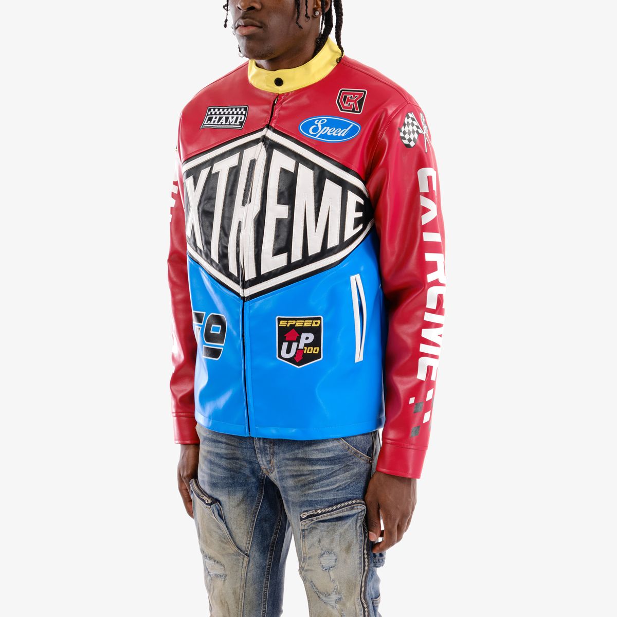 Copper Rivet Extreme Racing Jacket Multi Colors