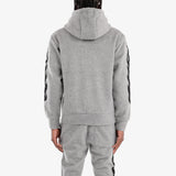 COPPER RIVET MOHAIR SAINTS EMBROIDERY FULL ZIP HOODIE MULTI COLORS