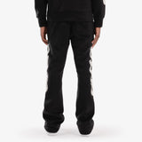 COPPER RIVET MOHAIR EMBROIDERY STACKED SWEATPANTS MULTI COLORS