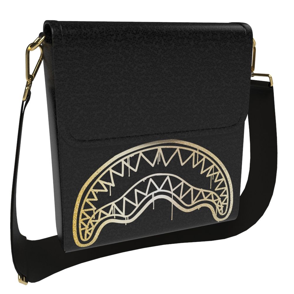 Sprayground That Gold Drip Messenger  Sling