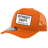 STREET DEPARTMENT TRUCKER HAT MULTI COLORS