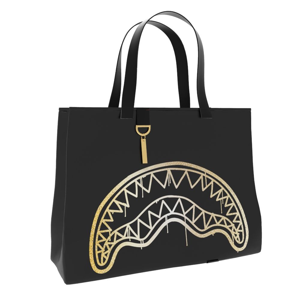 Sprayground That Gold Drip Beach Totte