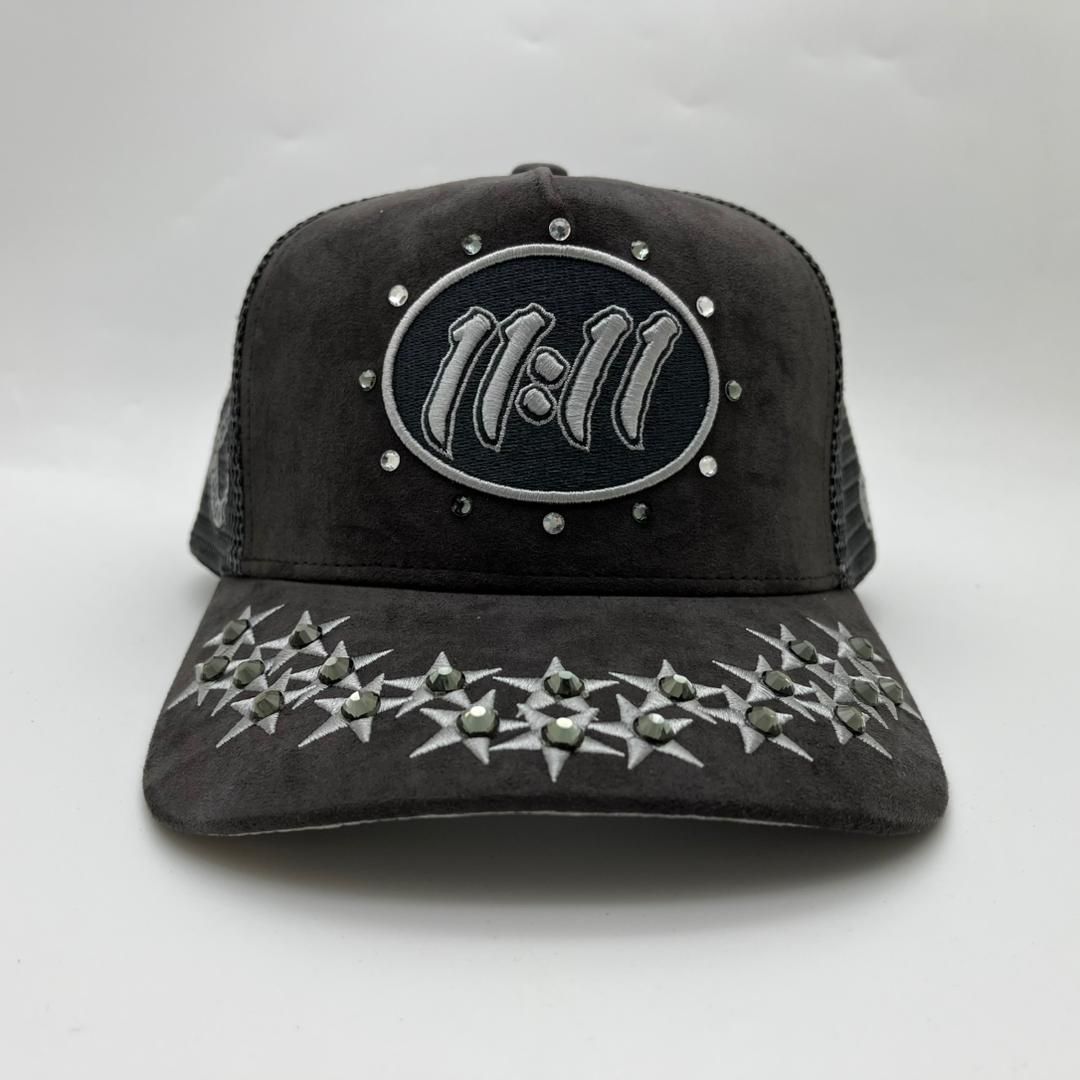 Culture 11:11 Diamond Sude Trucker Hat Multi Colors