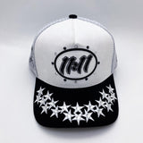 Culture 11:11 Diamond Sude Trucker Hat Multi Colors