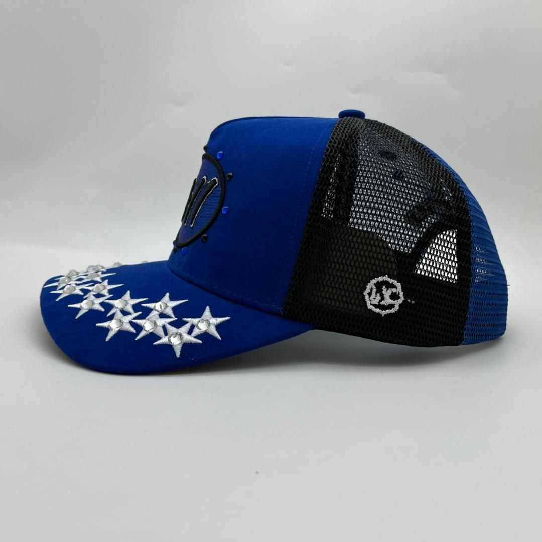 Culture 11:11 Diamond Sude Trucker Hat Multi Colors