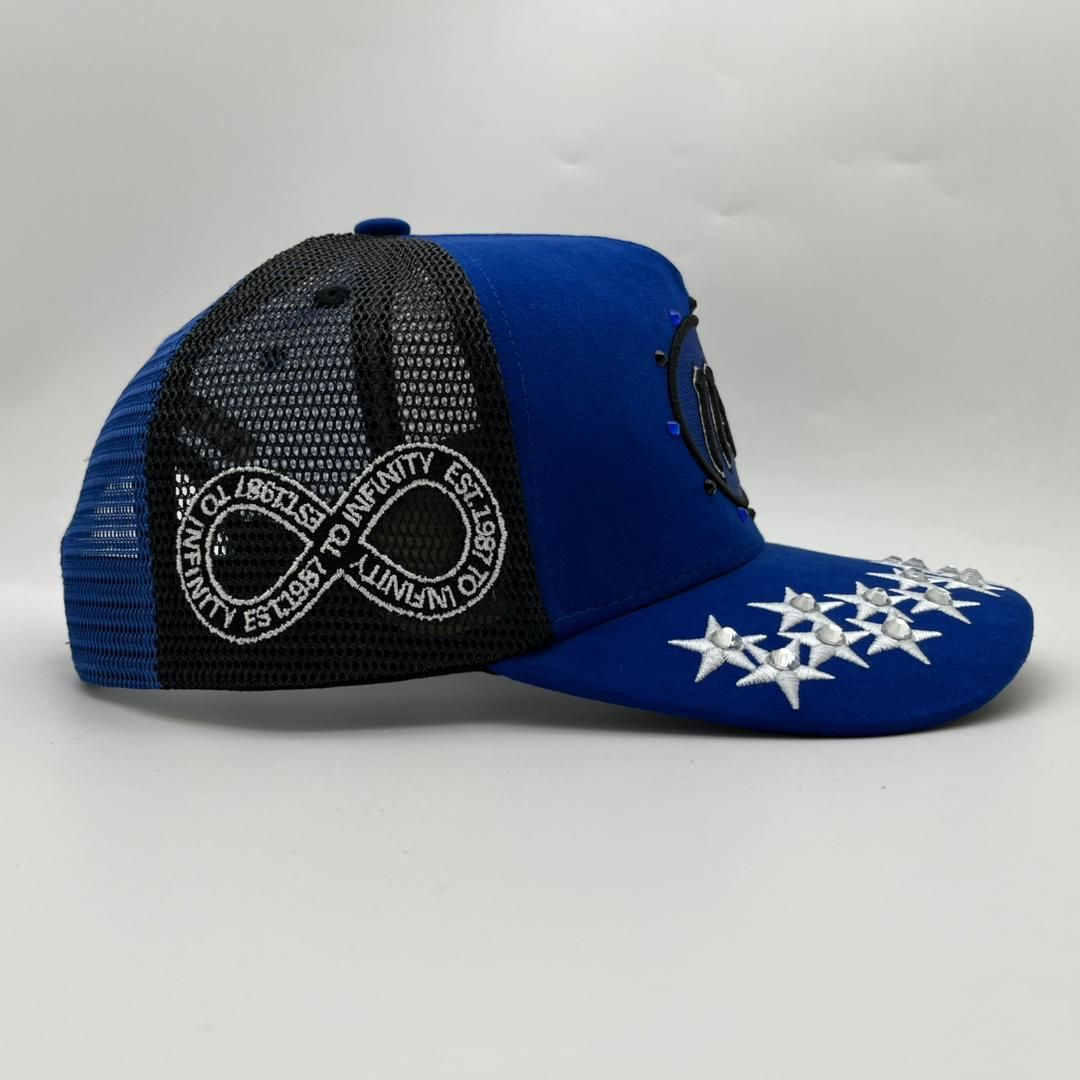 Culture 11:11 Diamond Sude Trucker Hat Multi Colors