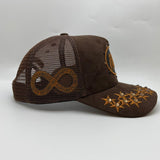 Culture 11:11 Diamond Sude Trucker Hat Multi Colors