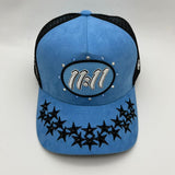 Culture 11:11 Diamond Sude Trucker Hat Multi Colors