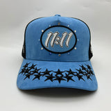 Culture 11:11 Diamond Sude Trucker Hat Multi Colors