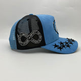 Culture 11:11 Diamond Sude Trucker Hat Multi Colors