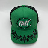 Culture 11:11 Diamond Sude Trucker Hat Multi Colors