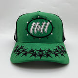 Culture 11:11 Diamond Sude Trucker Hat Multi Colors