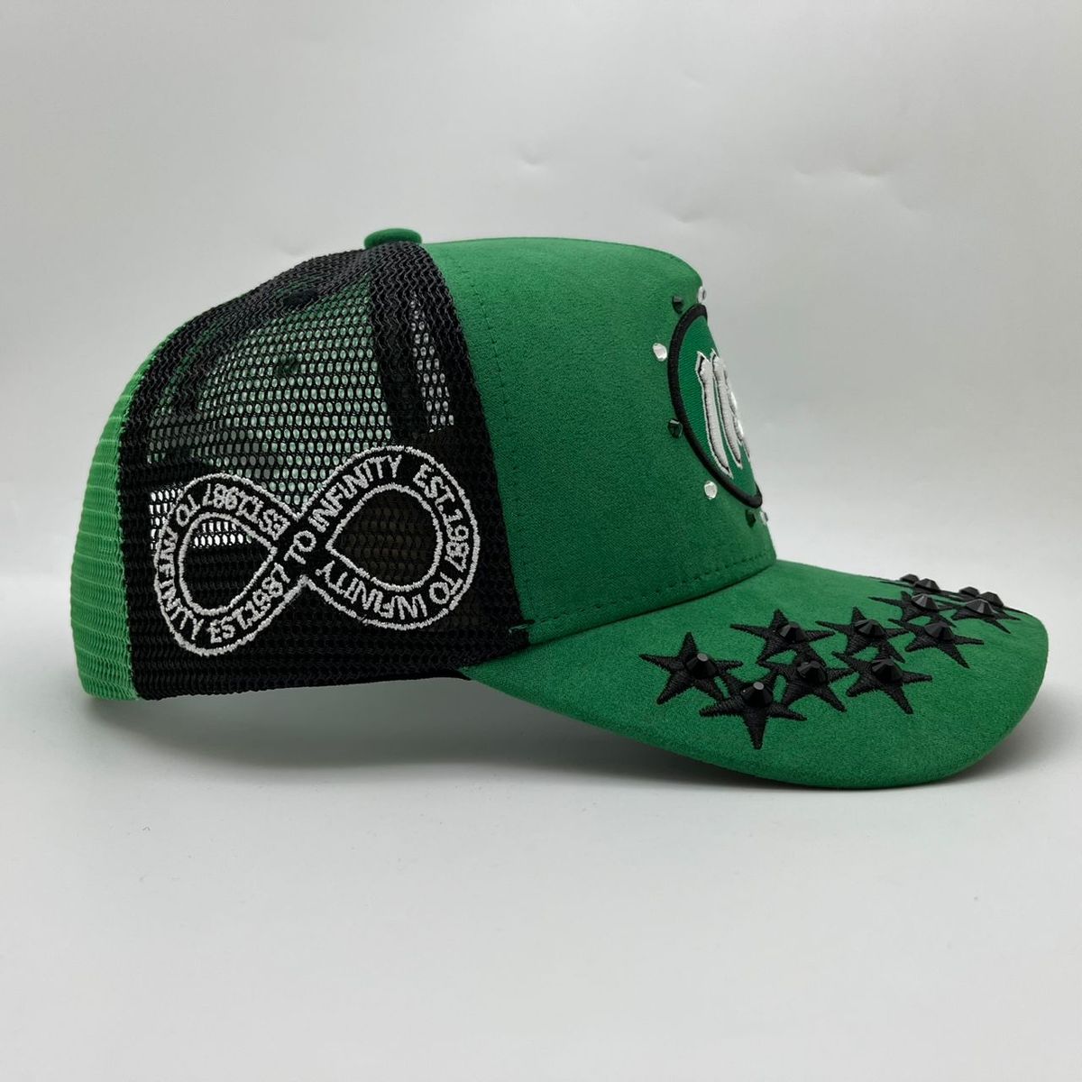 Culture 11:11 Diamond Sude Trucker Hat Multi Colors