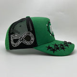 Culture 11:11 Diamond Sude Trucker Hat Multi Colors