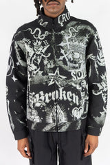 Rebel Minds Angels Tapestry Jacket Multi Colors