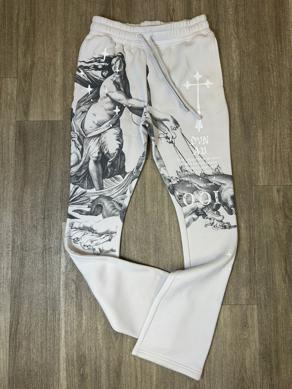 UNDRTD DIVINE AURA STACKED SWEATPANTS MULTI COLORS