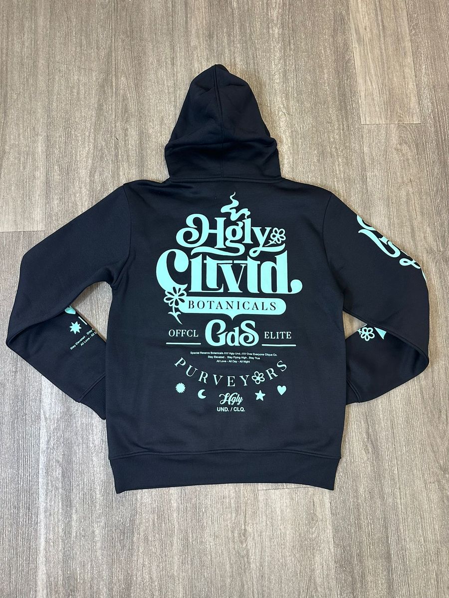 UNDRTD HIGHLY CLTVT BOTANICALS HOODIE MULTI COLORS
