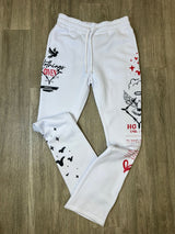 UNDRTD GIVEN STACKED SWEATPANTS MULTI COLORS