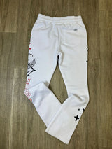UNDRTD GIVEN STACKED SWEATPANTS MULTI COLORS