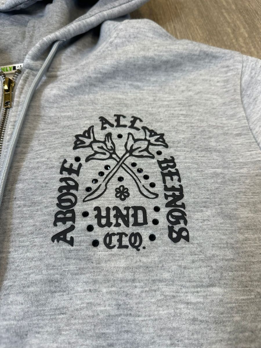 UNDRTD ABOVE ALL ZIPDOWN HOODIE MULTI COLORS