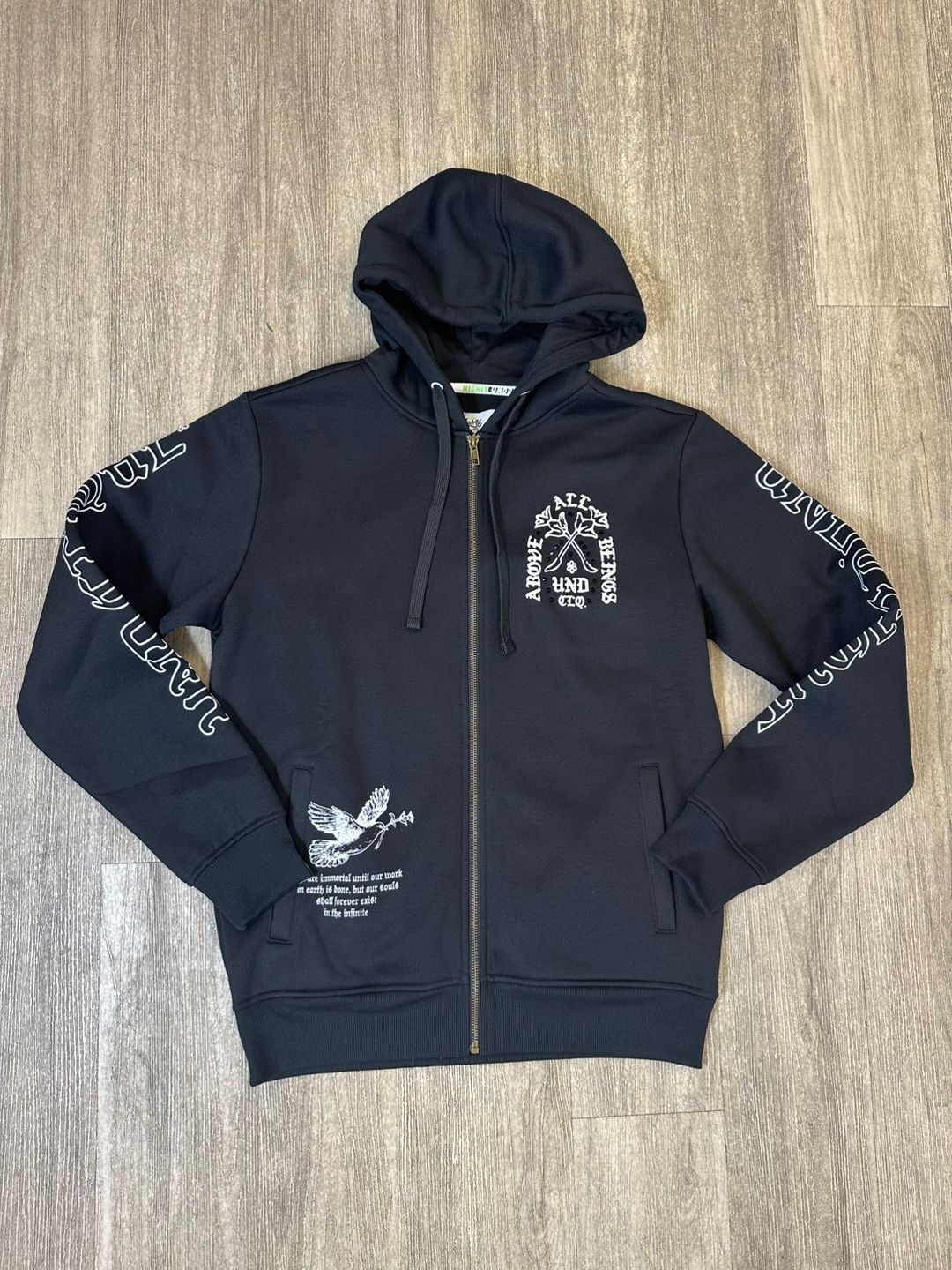 UNDRTD ABOVE ALL ZIPDOWN HOODIE MULTI COLORS