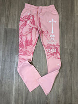 UNDRTD DIVINE AURA STACKED SWEATPANTS MULTI COLORS