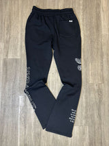 UNDRTD ABOVE ALL STACKED SWEATPANTS MULTI COLORS