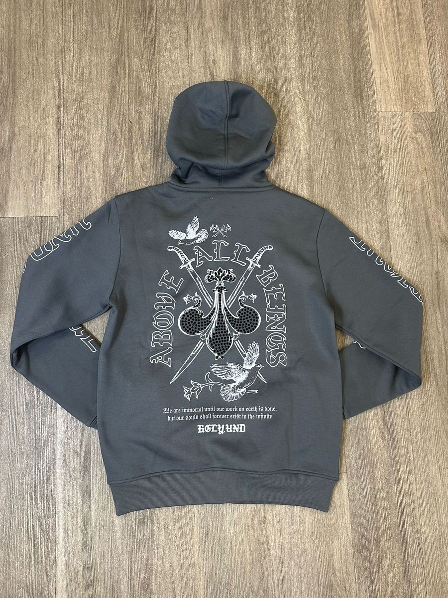 UNDRTD ABOVE ALL ZIPDOWN HOODIE MULTI COLORS