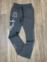 UNDRTD ABOVE ALL STACKED SWEATPANTS MULTI COLORS