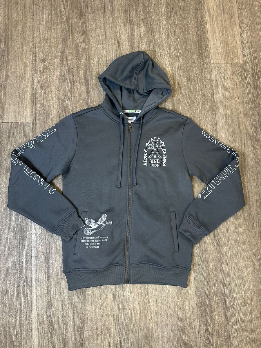 UNDRTD ABOVE ALL ZIPDOWN HOODIE MULTI COLORS