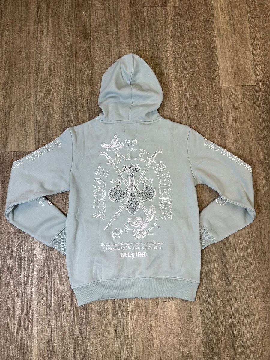 UNDRTD ABOVE ALL ZIPDOWN HOODIE MULTI COLORS