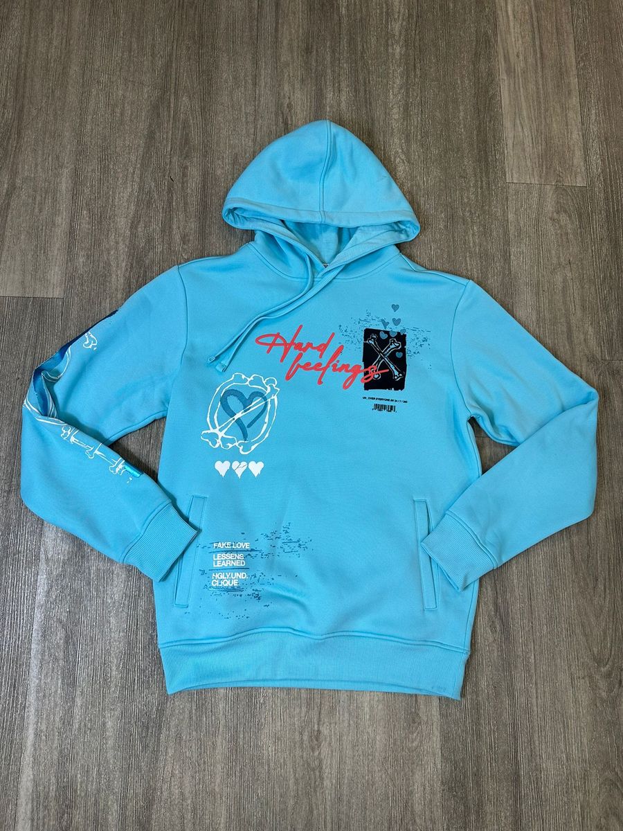 UNDRTD HIGHLY FAKE LOVE HOODIE MULTI COLORS