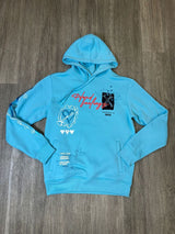 UNDRTD HIGHLY FAKE LOVE HOODIE MULTI COLORS