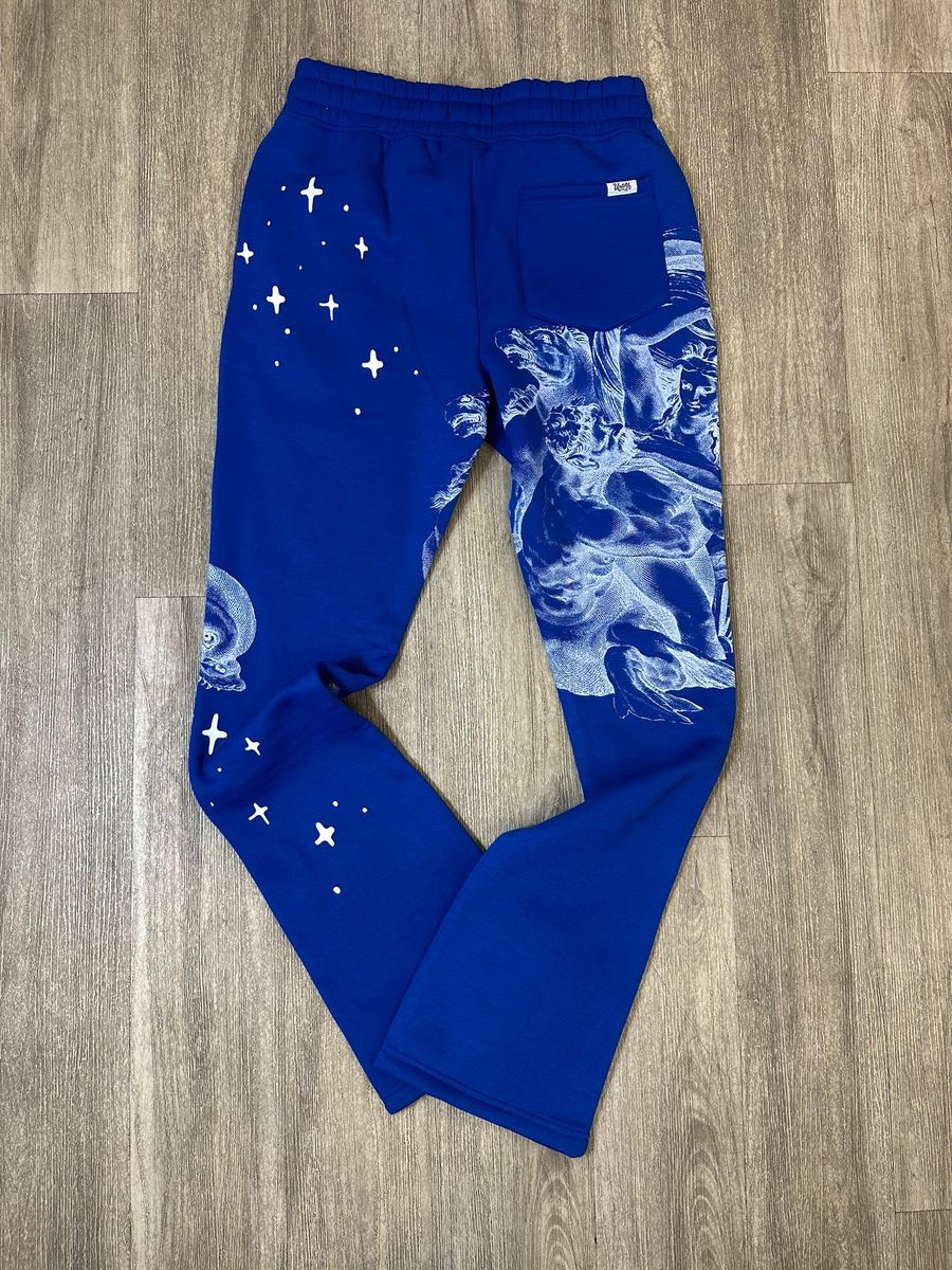 UNDRTD DIVINE AURA STACKED SWEATPANTS MULTI COLORS
