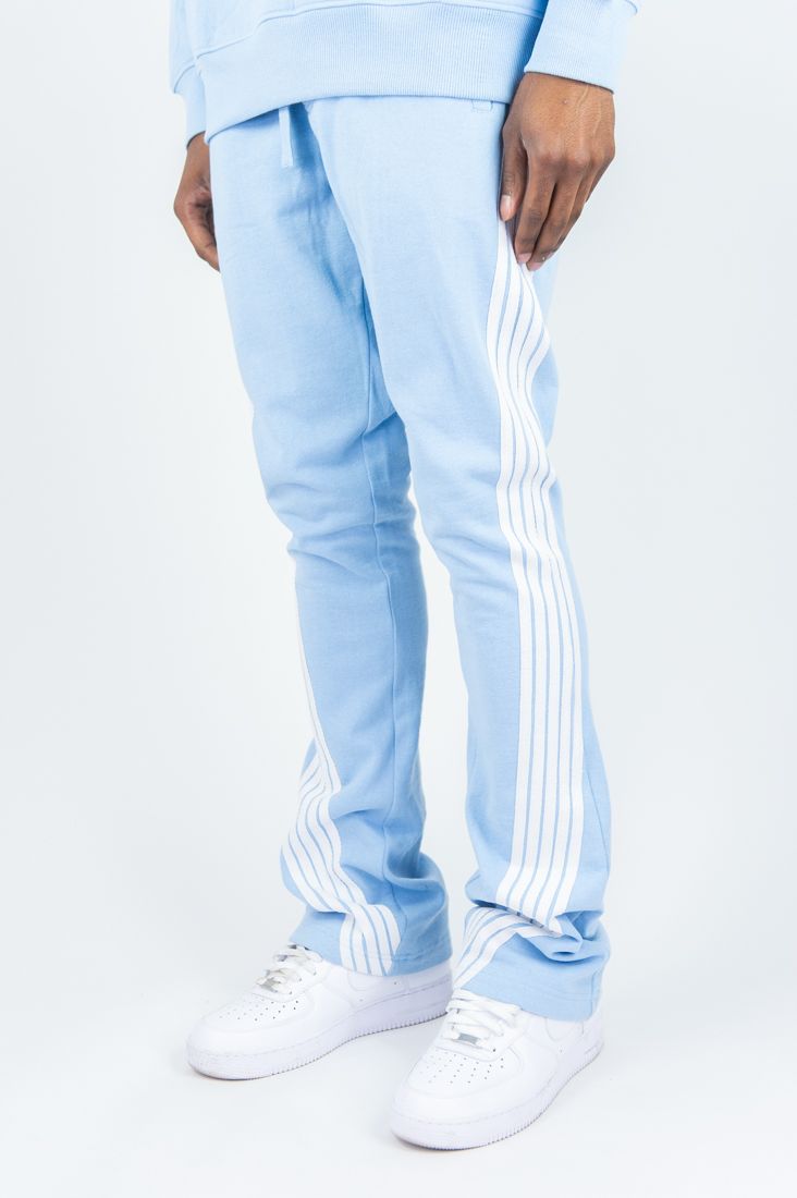 Rebel Minds Fleece Five Bent Stripes Jogger Set