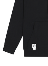 Roberto Vino Milano Big Writing Hoodie Black