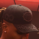 Hudson Diamond 777 Suede Trucker Hat Multi Colors