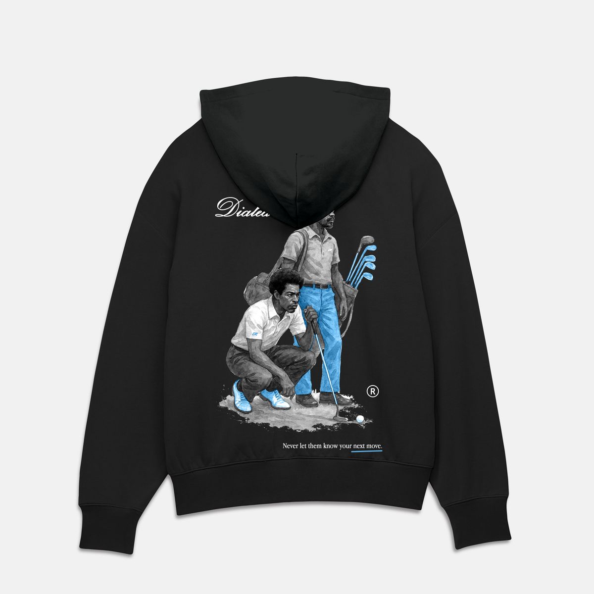 OutRank Dialed in Ultra Heavyweight Hoodie Matches University Blue 14's