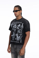 Syndicate Legend Never Die Cropped T-Shirt Multi Colors