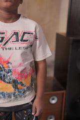 Elite Kids Legends Washed Heavy Embellished Kids T-Shirt Multi Colors