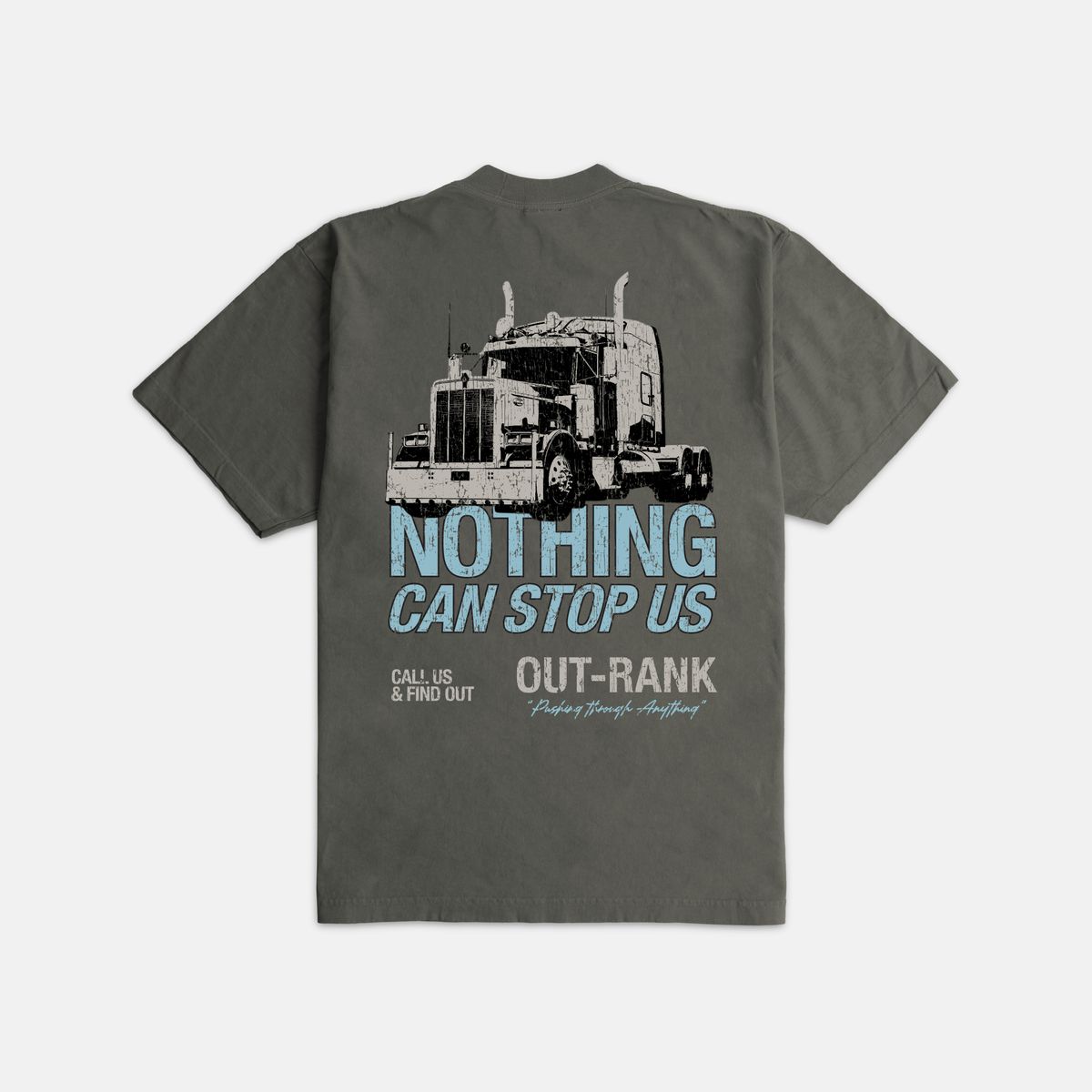 OutRank Nothing Can Stop Us Ultra Heavyweight T-Shirt Matches Wolf Grey 5's