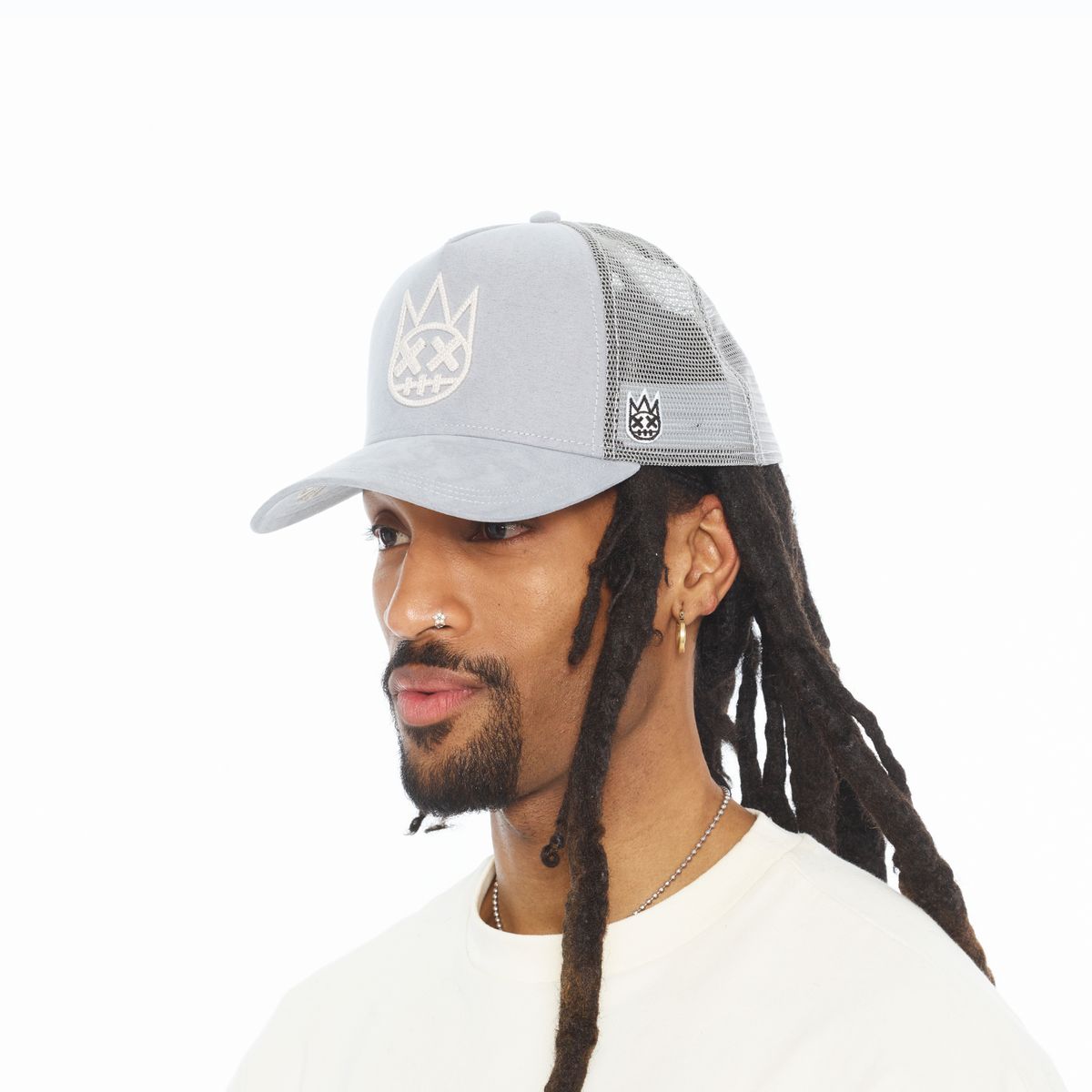 Cult Of Individuality Clean Logo Mesh Back Trucker Hat Multi Colors