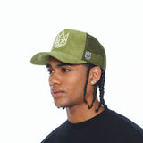 Cult Of Individuality Clean Logo Mesh Back Trucker Hat Multi Colors